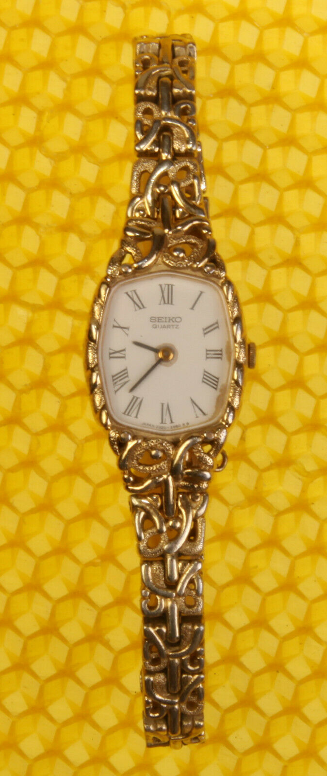 SEIKO 2320-6140 ゴールド ローマン レディース 腕時計 クォーツ Women's Vinatge SEIKO 
