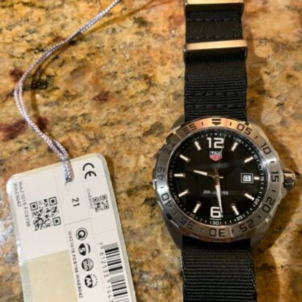 tag heuer formula 1 nato strap
