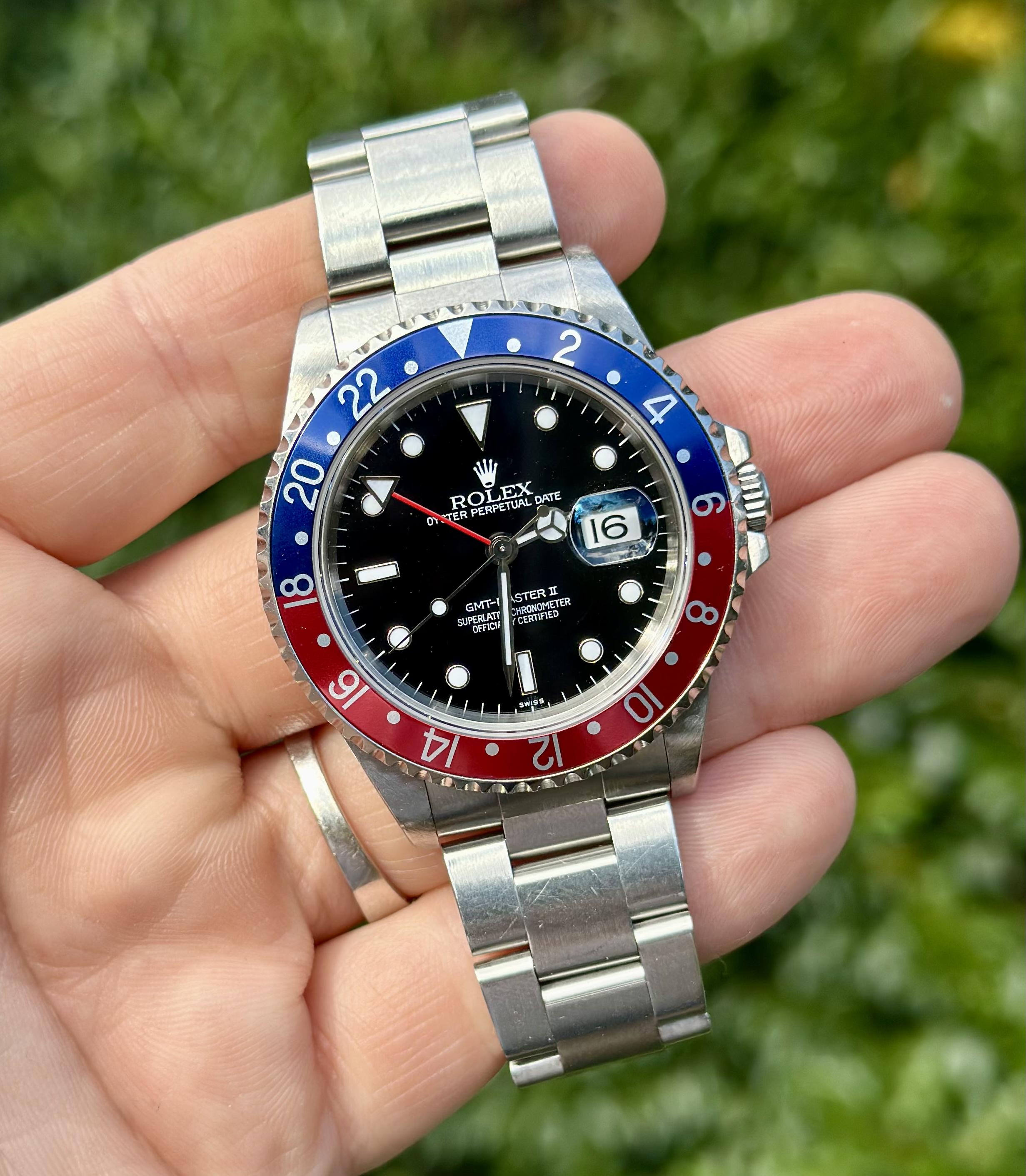 Rolex GMT Master II 16710 For Sale on RolexForums WatchCharts Marketplace