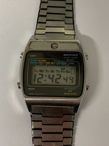 Men s Seiko Digital Watch A159 4019 G WatchCharts Marketplace