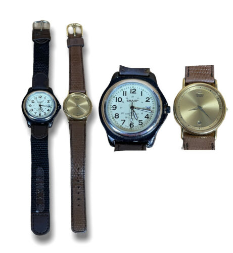 Seiko 5Y39-7010 and Sharp SHP 1605 Men's Adjustable Wrist Watch Lot Of 2  Working | WatchCharts