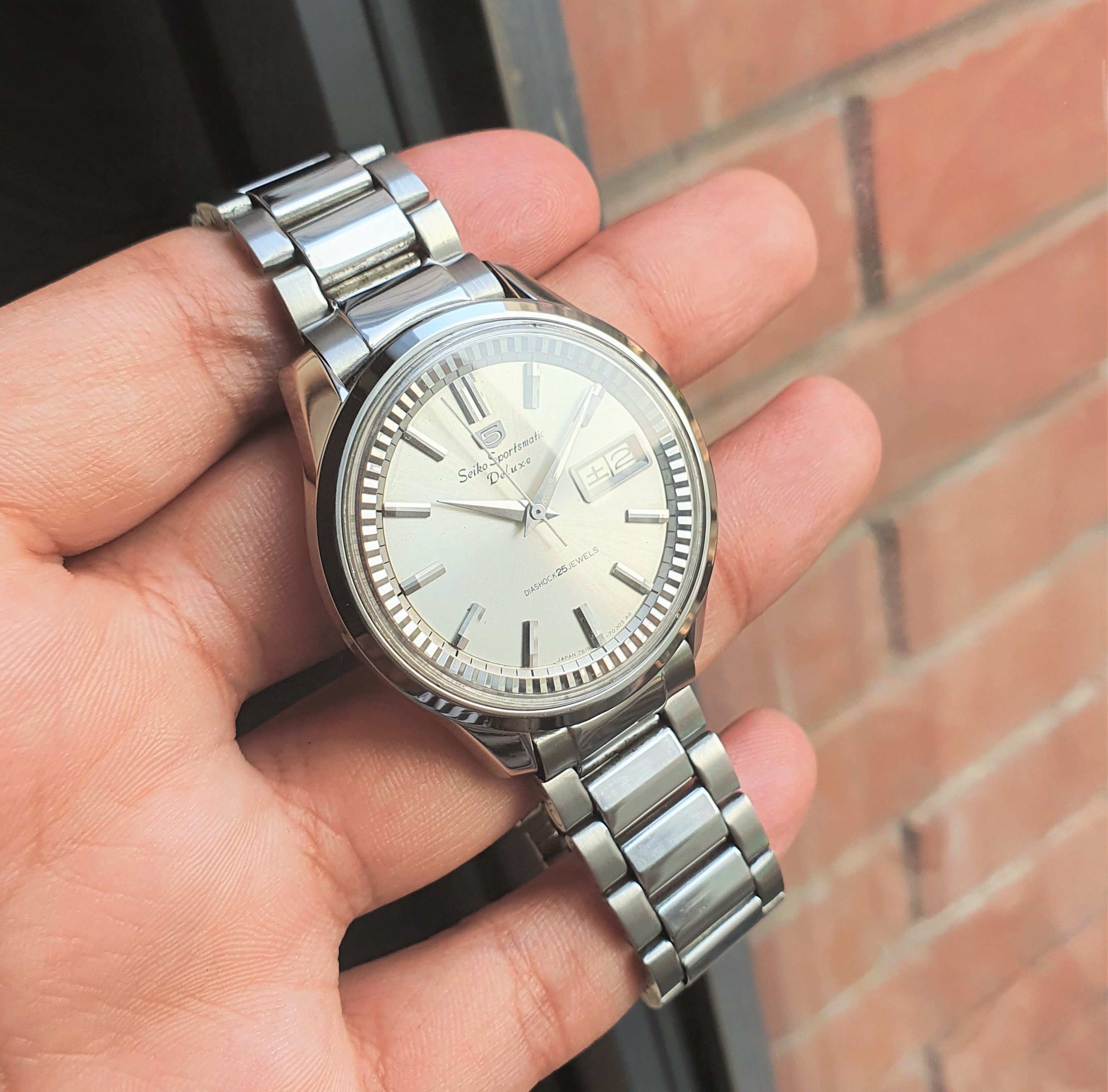 299 USD] FS: Seiko Sportsmatic Deluxe 1966 38mm Jumbo SERVICED Ultra Rare  Vintage Watch $299 Shipped | WatchCharts