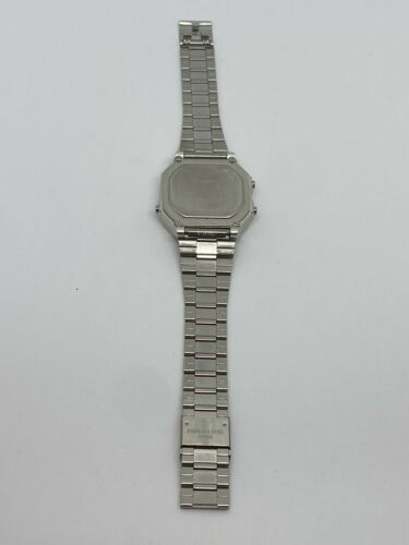 Casio Men's Quartz Illuminator Alarm Silver-Tone Bracelet 43mm