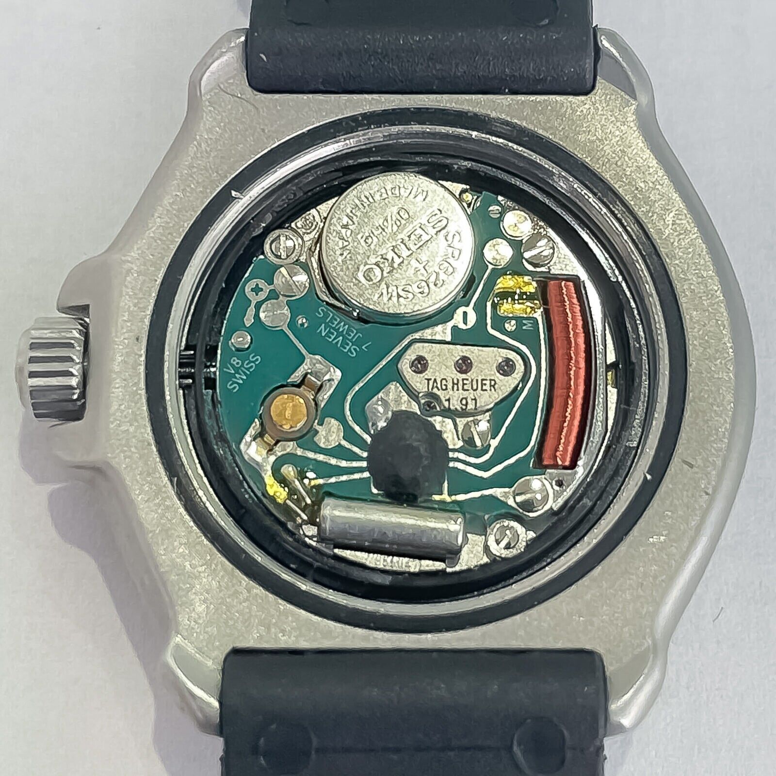 TAG HEUER FORMULA 1 Professional 200m WA1216 Men's Watch Black