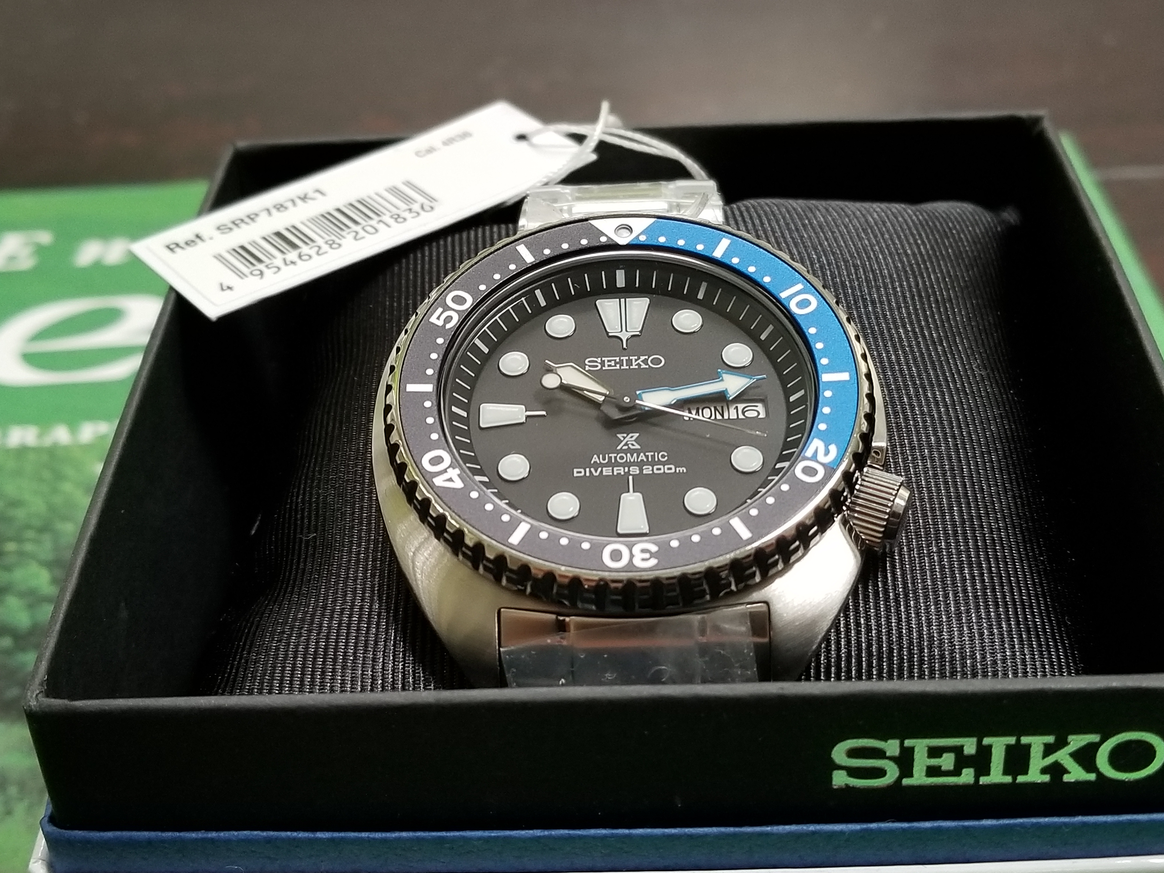 Seiko Prospex Turtle - Batman SRP787K1 - Divers Watch, Men's