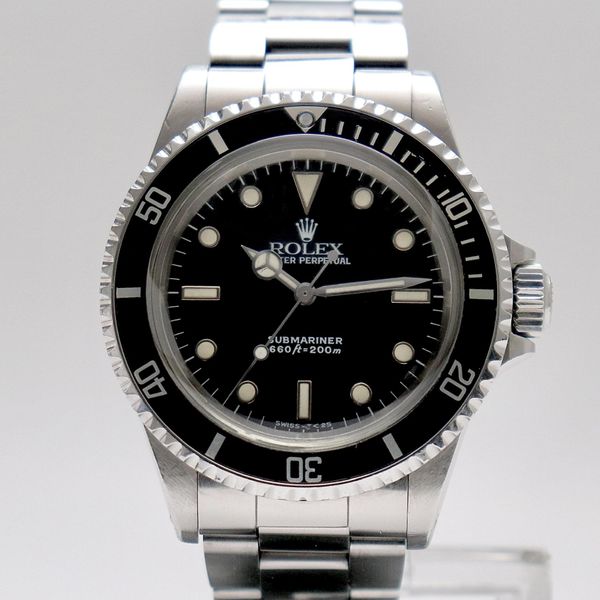 Fs: 1987 Rolex Submariner 5513 No Date Tritium Gloss Dial 