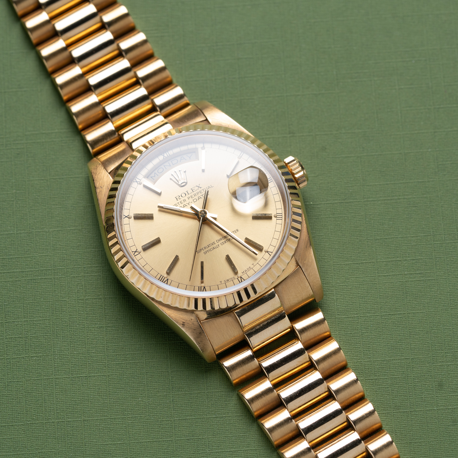 WTS 1988 Rolex Day Date Ref. 18238 Champagne Dial WatchCharts