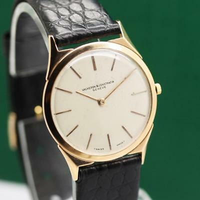 1950 s VACHERON CONSTANTIN 6099 18K SOLID ROSE GOLD MEN S WATCH