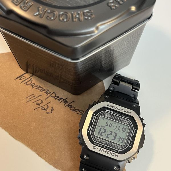 [WTS] Casio G-Shock GMW-B5000MB with positive display | WatchCharts ...