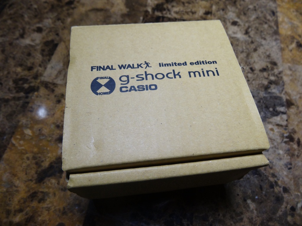 FS : CASIO G-SHOCK MINI GMN-590 X FINAL HOME RARE JAPAN RELEASE