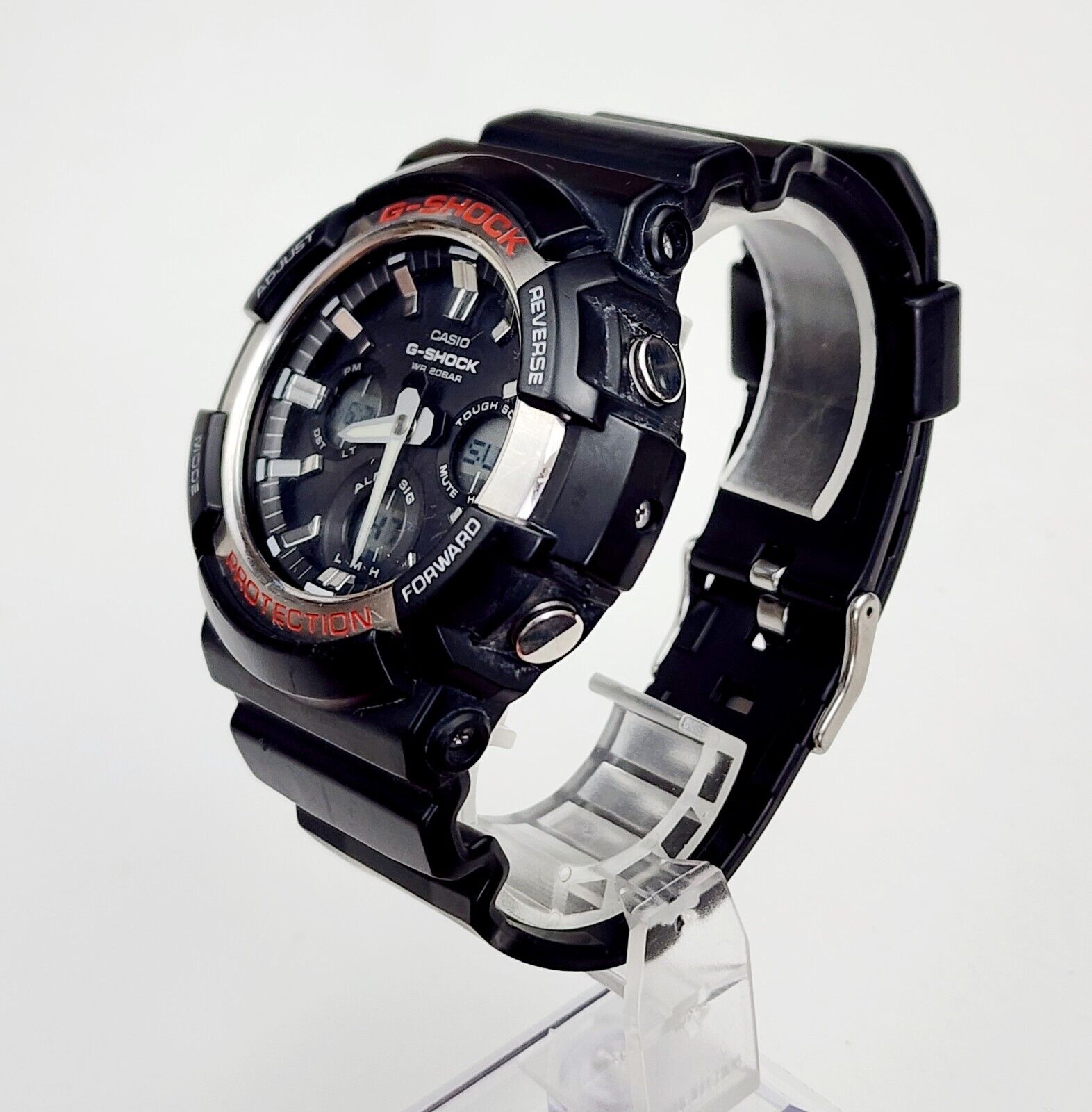 Men s SOLAR Watch CASIO G Shock 5445 GAS 100. Alarm. Chronograph WatchCharts Marketplace