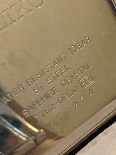 【ruko128　…6月21日迄】 Seiko Presage Chronograph 100m Stainless Steel Men's Watch