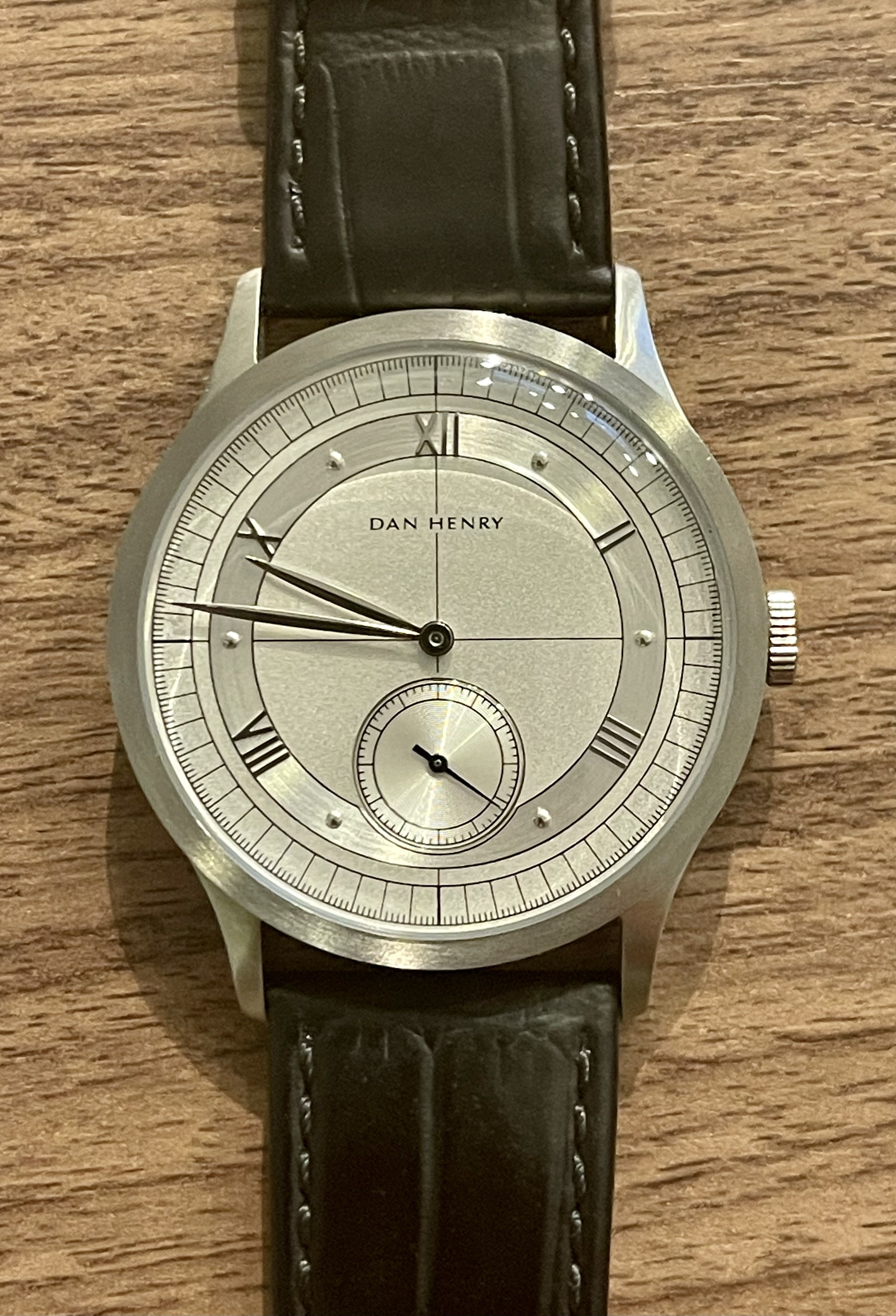 FS: Dan Henry 1947 dress watch, new strap and battery | WatchCharts