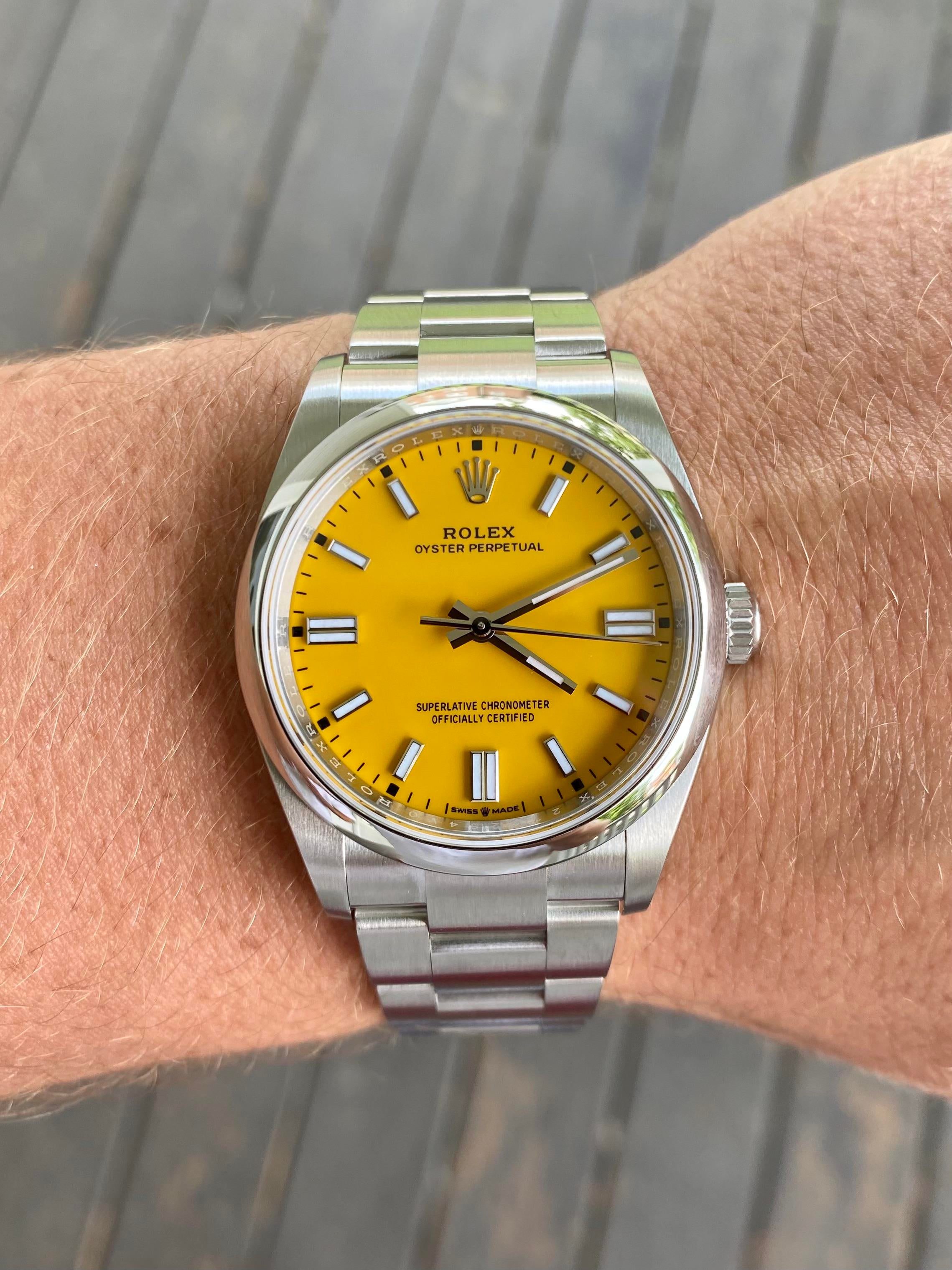 Rolex 2025 126000 yellow