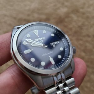 140 USD] FS Only: Seiko SRPE 63 Blue Dial with NATO and Strapcode bracelet  | WatchCharts