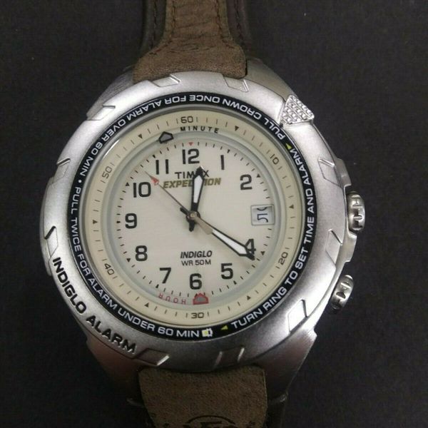 Timex Expedition turnnpull Easy Set Alarm Analog t47902 WatchCharts Marketplace