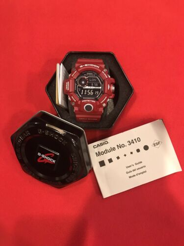 Casio Gshock Rangeman Red Gw-9400-RD4 (New - Mint Condition