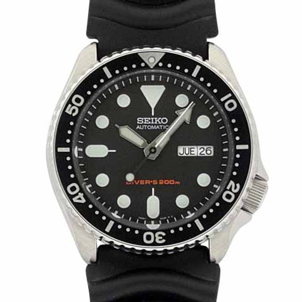 Seiko 200M Diver Black Boy 7S26-0020 SKX007K [Used] | WatchCharts