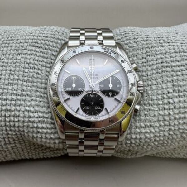 Tudor Monarch 15900 Date Chronograph Menâ s Quartz Watch | WatchCharts ...