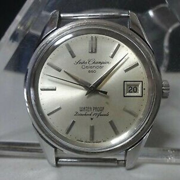 Vintage 1964 SEIKO mechanical watch [Seiko Champion Calendar 860] 17J Water  Proo | WatchCharts