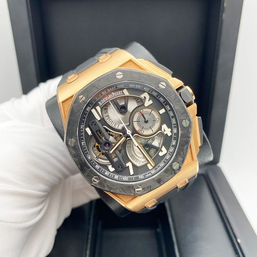 Royal oak offshore hot sale tourbillon chronograph openworked price