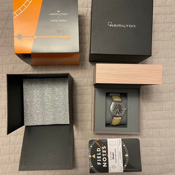 [WTS/WTT] Hamilton x Hodinkee Khaki Field 550 (Watch Collection Clean