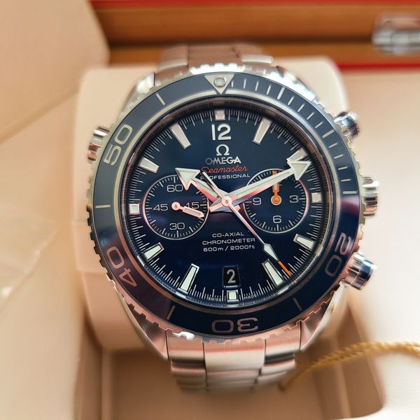 FS OMEGA Seamaster Ocean 600M Titanium Chronograph 9300 45.5mm Blue Dial 232.90.46.51.03