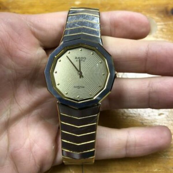 Rado Diastar 150.0209.3 Quartz Women's Watch Two Tone