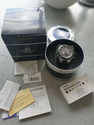 Casio Edifice EQW A1000B-1AER Wave Ceptor Funk/Solar Weltuhr