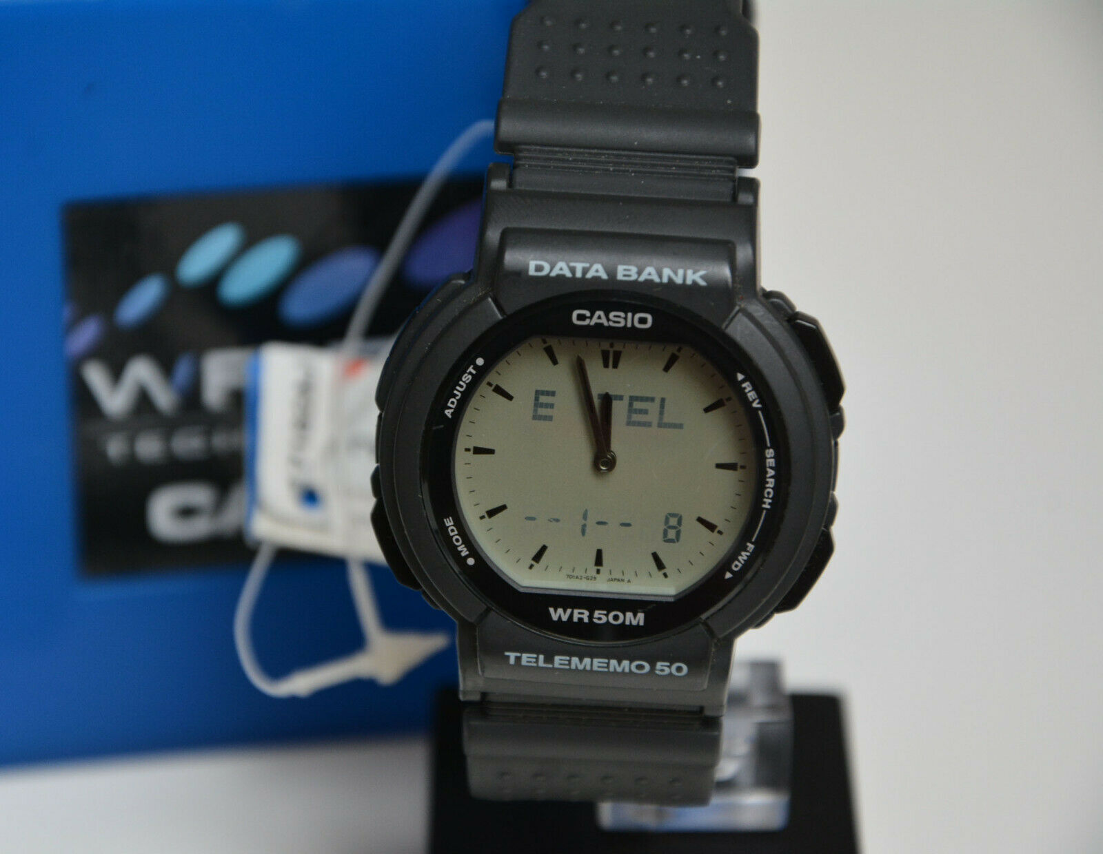 Casio DATA BANK ABX-52 ana/digi Watch module 786 vintage