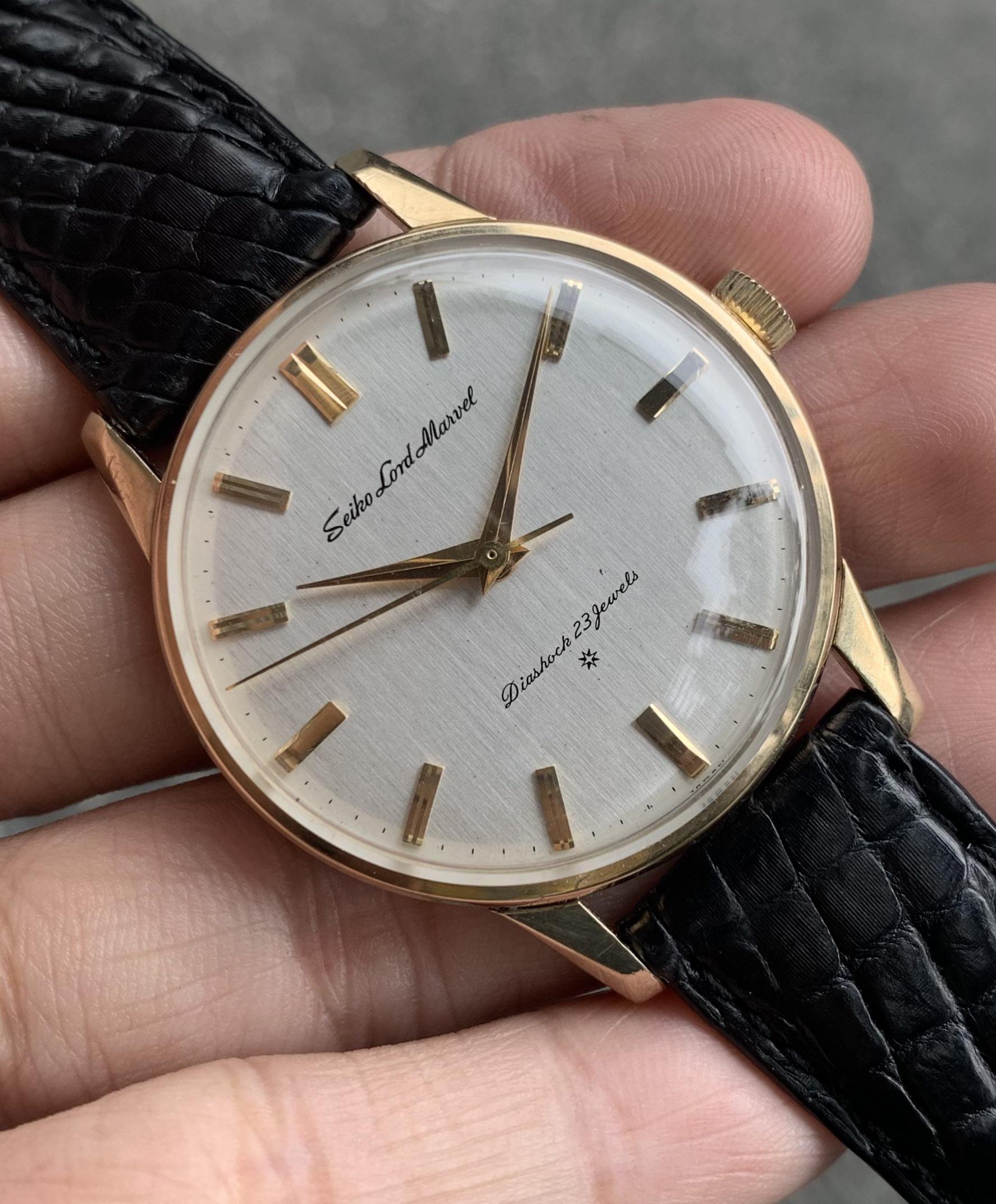 WTS Vintage Seiko Lord Marvel SD logo ref 15023e WatchCharts