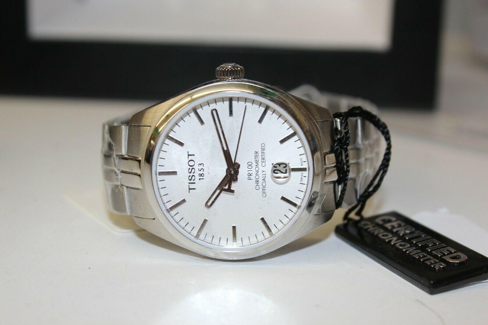 Tissot pr 100 hot sale automatic chronometer