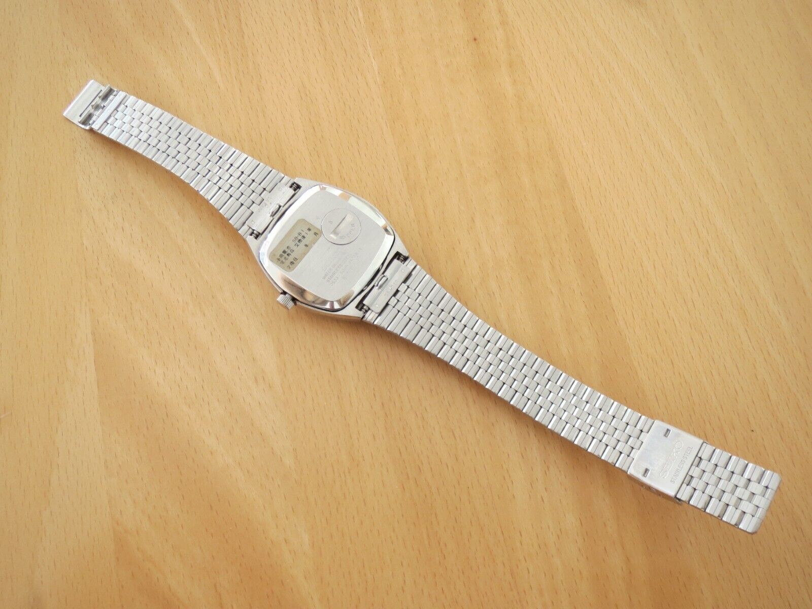 Orologio digitale Seiko 0533-5005 LCD vintage anni 70 raro vecchio