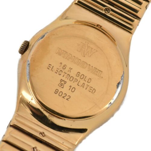 RAYMOND WEIL 腕時計 18K ELECTROPLATED 9022 Raymond Weil 9022 Tu-tone 18k Gold Electro-plate Swiss Quartz