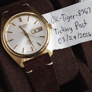 LOVELY VINTAGE 1978 SEIKO LORD QUARTZ WATCH - 7853-5010 KANJI