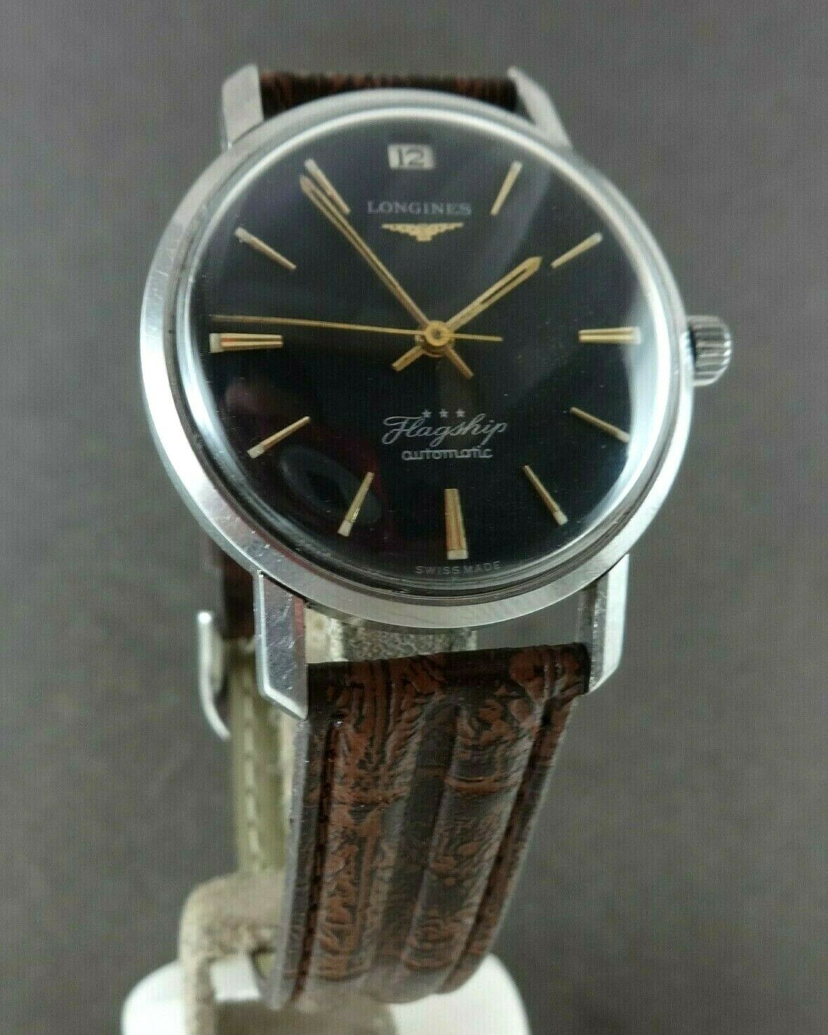 Vintage LONGINES Flagship Automatic Watch. Caliber 341. Date. Ca