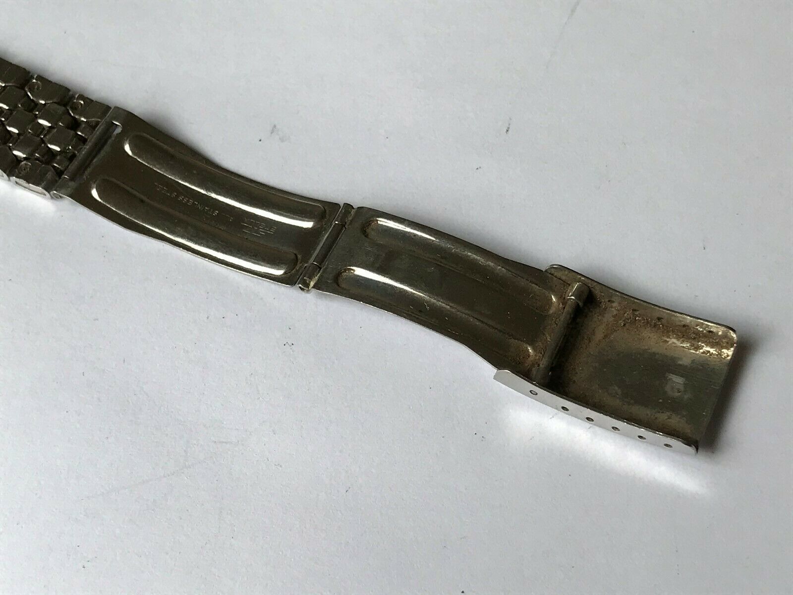 Vintage Seiko Stelux STC 18mm Coffin Link Watch Bracelet Strap Spares or  Repair | WatchCharts