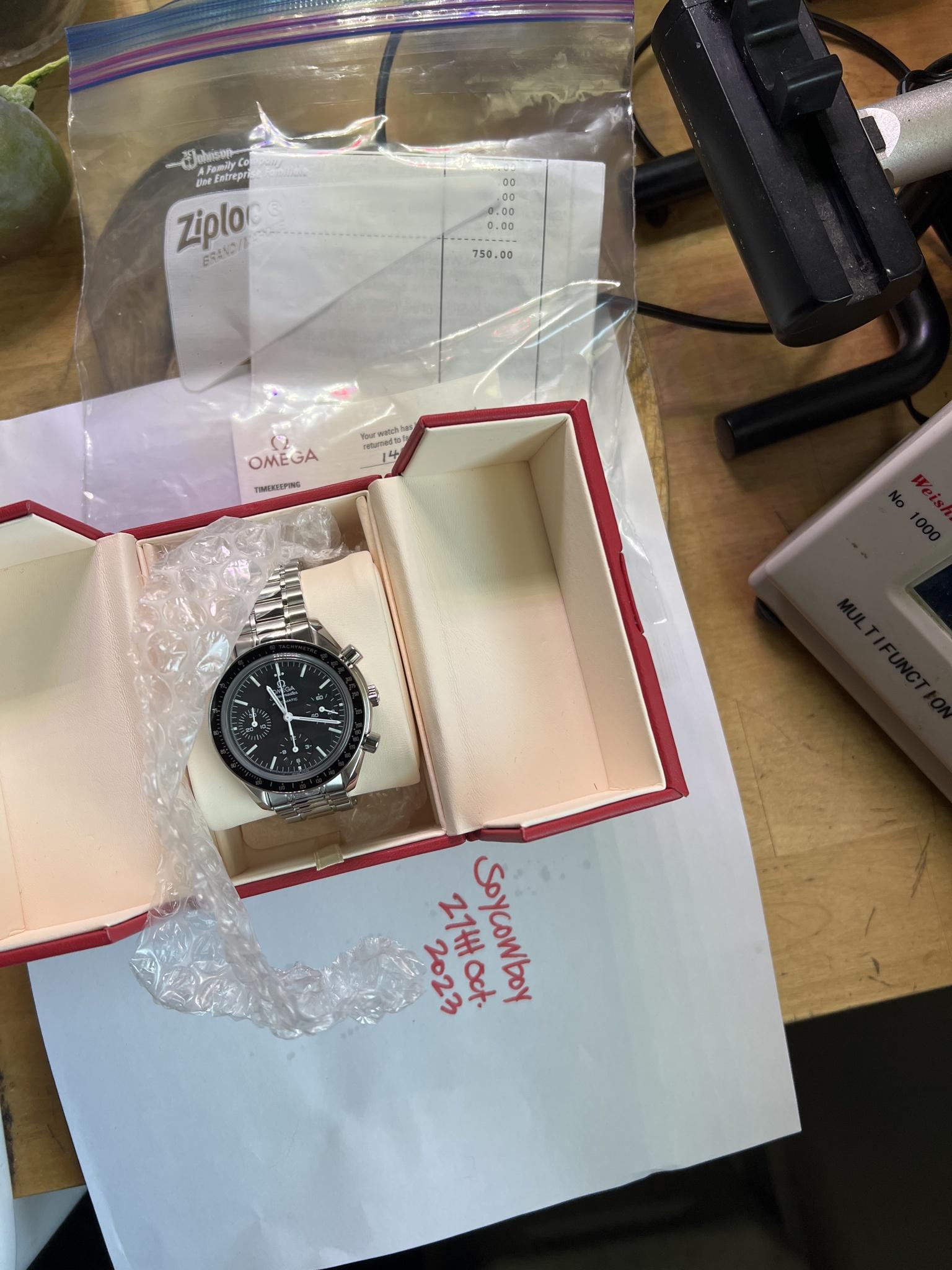 OMEGA Speedmaster 3539.50 Automatic 不動 WTS] RARE Omega Speedmaster Automatic Marui Mod. 38.5mm