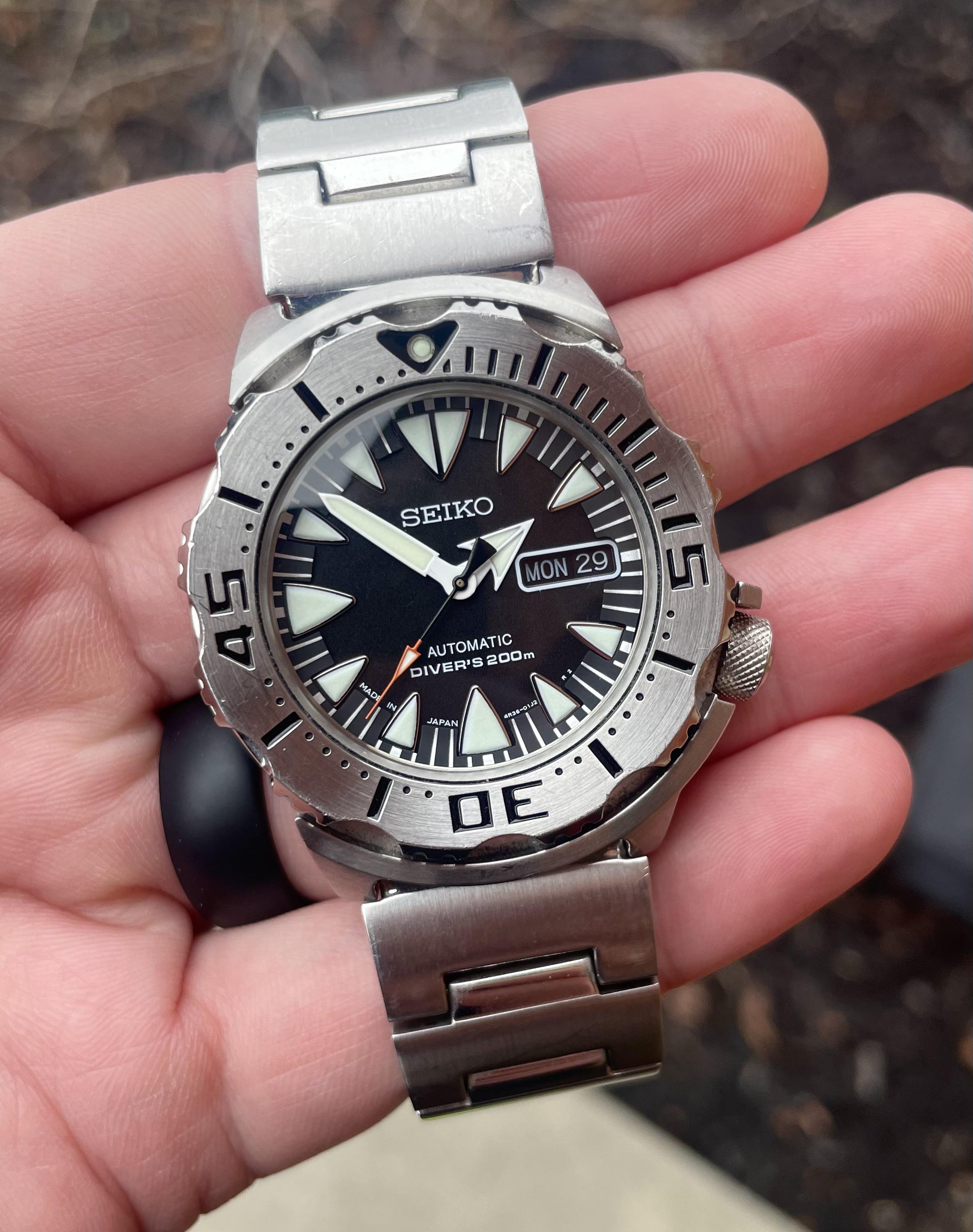 WTS Seiko SRP307J1 Second Generation Monster 325 OBO