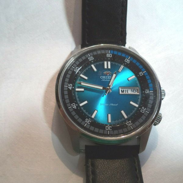 Vintage Orient MARSHAL Inner Rotating Bezel Automatic KL EM7E-C1-A CA ...