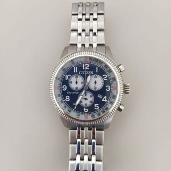 Citizen - Orologio cronografo Eco drive CITIZEN Aviator – Gioielleria Deiana