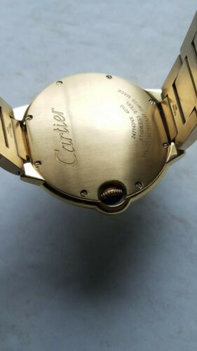 Cartier Ballon Bleu Gold Tone 18mm 244371nx 4010 swiss made WatchCharts Marketplace