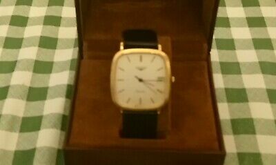 VINTAGE 1985 LONGINES QUARTZ MENS WRISTWATCH 970 SWISS 6378