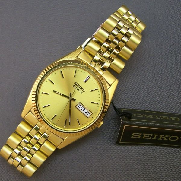 Men's Seiko SGF206 Gold-tone watch - 7N43 8111 - New Battery, Pristine  Condition | WatchCharts