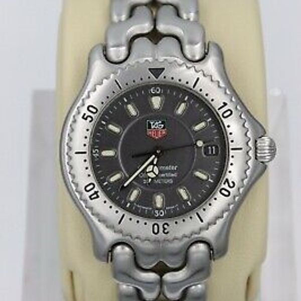 Tag Heuer SEL Gray AUTOMATIC S89.206 Watch Mens Silver Tag Heuer SEL Gray AUTOMATIC S89.206 Watch Mens Silver