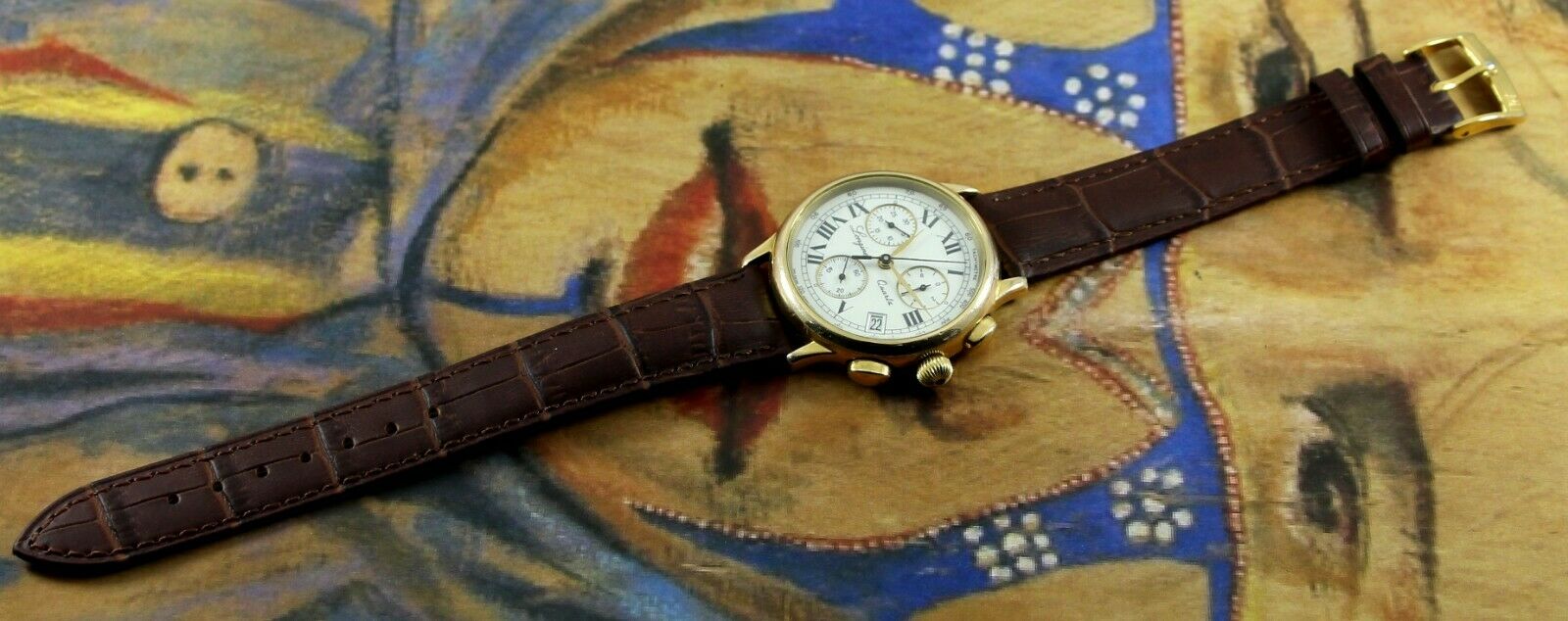 2836 Longines Charleston Men s Chronograph Quartz Watch 5223