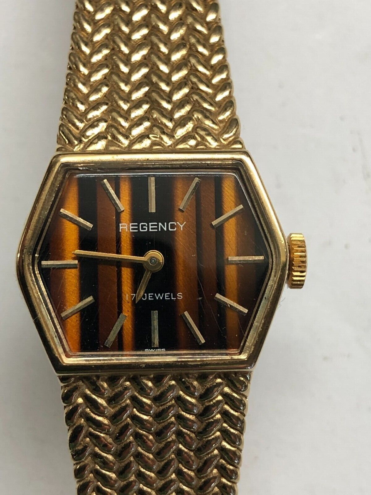 Regency 17 jewels gold watch new arrivals