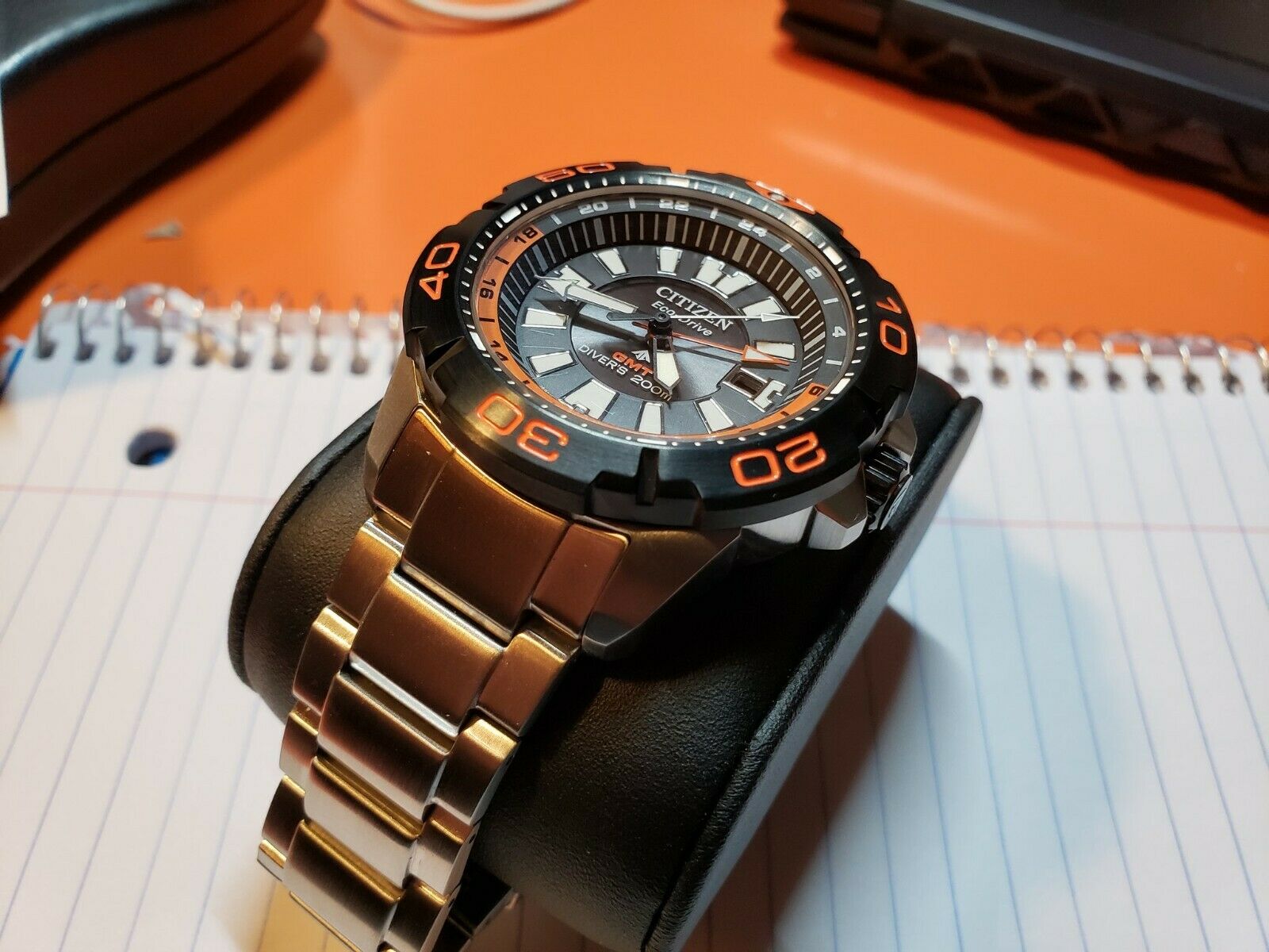 Citizen promaster diver gmt best sale