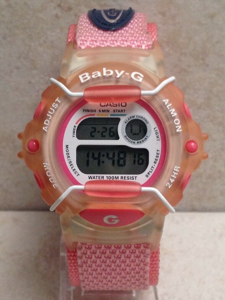 RETRO CASIO BABY-G SHOCK BG-340 (1559) 