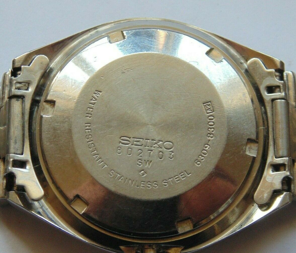 Seiko Automatic 17 jewels 6309 842LR St Stlel Mans Wristwatch on